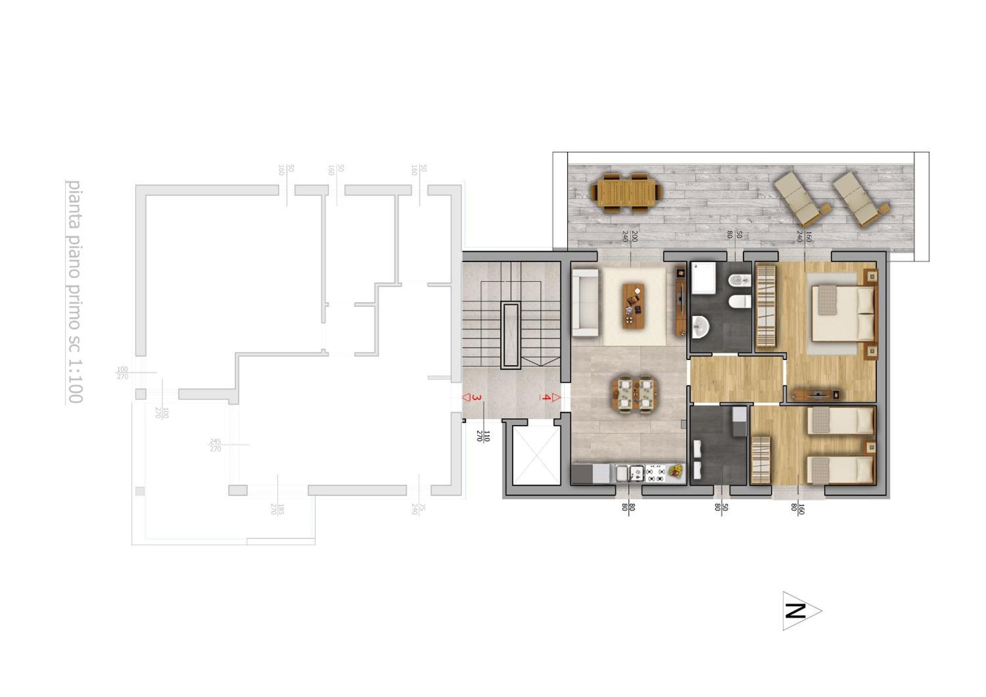 Sun Beach Residence Con Piscina - Piazza Brescia - Adria Holiday Jesolo - Family Apartments 部屋 写真
